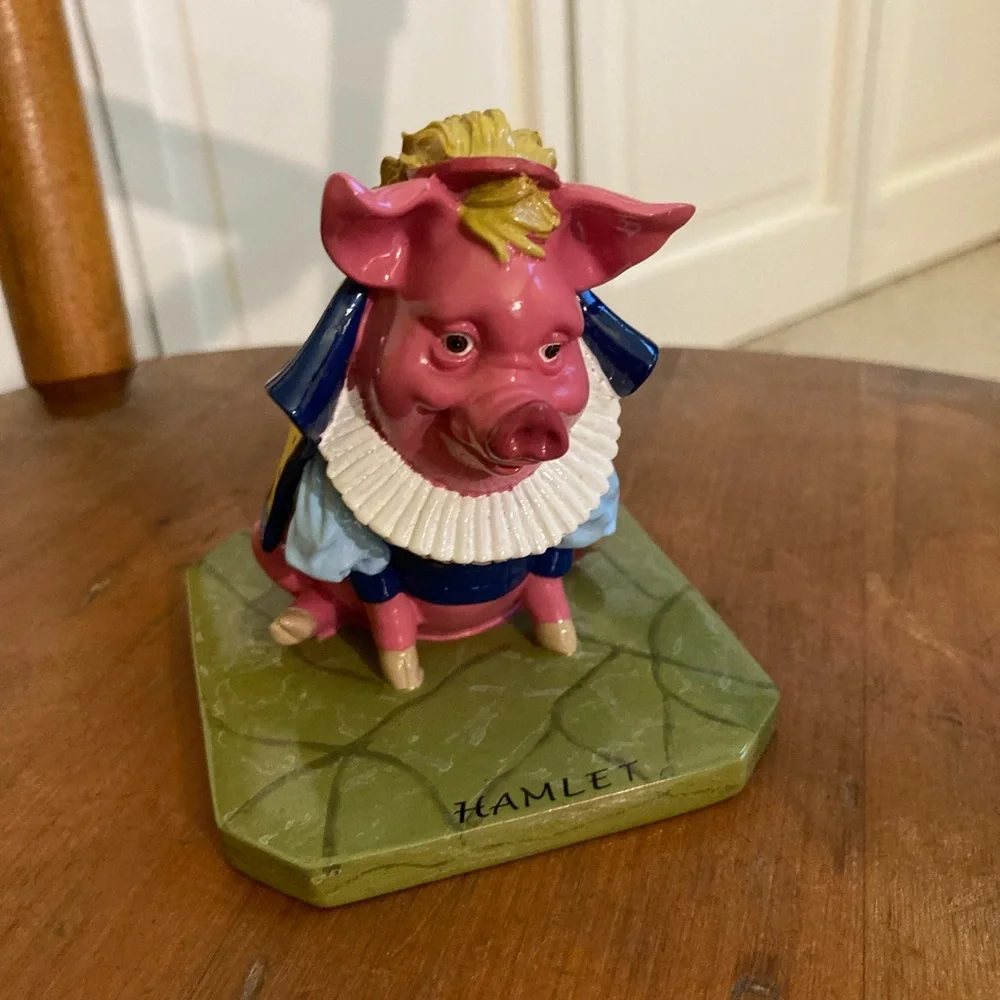 Vintage Pig Invasion Collectibles Shakespeare Hamlet Pig - Picture 1 of 8